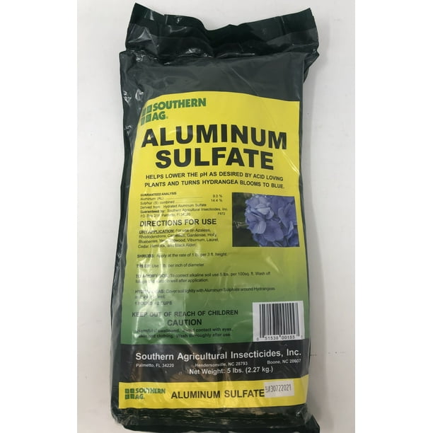 Aluminum Sulfate Granules Soil Amendment for Increasing Acidity 5 lb Bag by Southern Ag