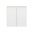 thumbnail image 4 of Furinno Shaker Wall Kitchen Cabinet 2 Doors-2 Shelves, Ready to Assemble, 12 D x 36 W x 36 H, White, 4 of 9