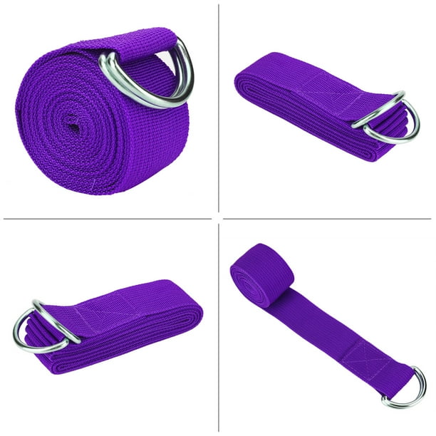 Yoga Strap Elastic Adjustable D Ring Belt Non Slip Gym Yoga Stretch Sport  Waist Leg Bodybuilding Fitness Resistance Bands H1026 From 13,88 €