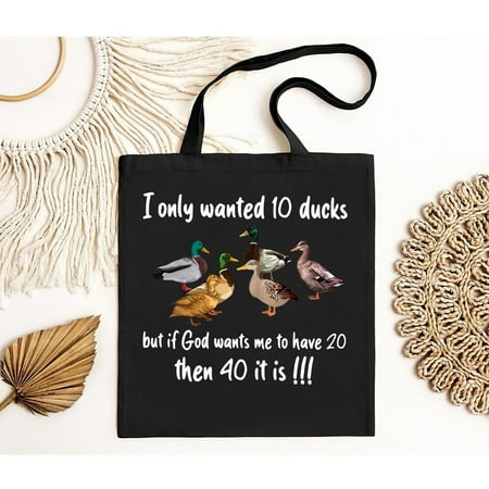 vintage I Only Wanted 10 Ducks Classic Tote Bag-TH21566