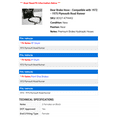 thumbnail image 2 of Rear Brake Hose - Compatible with 1972 - 1975 Plymouth Road Runner 1973 1974, 2 of 2