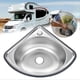 thumbnail image 3 of Kitchen Sink Motorhome Single Bowl Corner Drop Sinks Drawing Tool Square Camper, 3 of 5