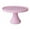 Pink, variant on ZTGD Cake Stand Stable Non-slip Plastic Wave Design Dessert Display Plate for Wedding