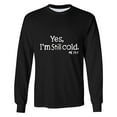 thumbnail image 3 of LEKWK T-Shirts for Man Regular Fit Long Sleeve Tshirts Shirts Long Sleeve Tee Shirts Funny Quote Print Lightweight Soft Sweatshirts Casual, 3 of 4
