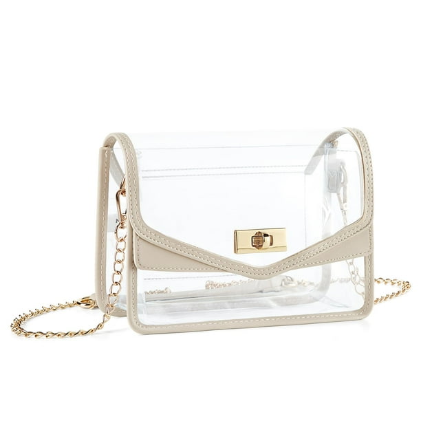 Bolso bandolera transparente Missnine para eventos en estadios