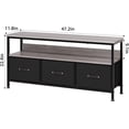 thumbnail image 2 of Bingirl Meuble Télé de Style Commode pour Salon avec 3 Tiroirs, 2 of 9