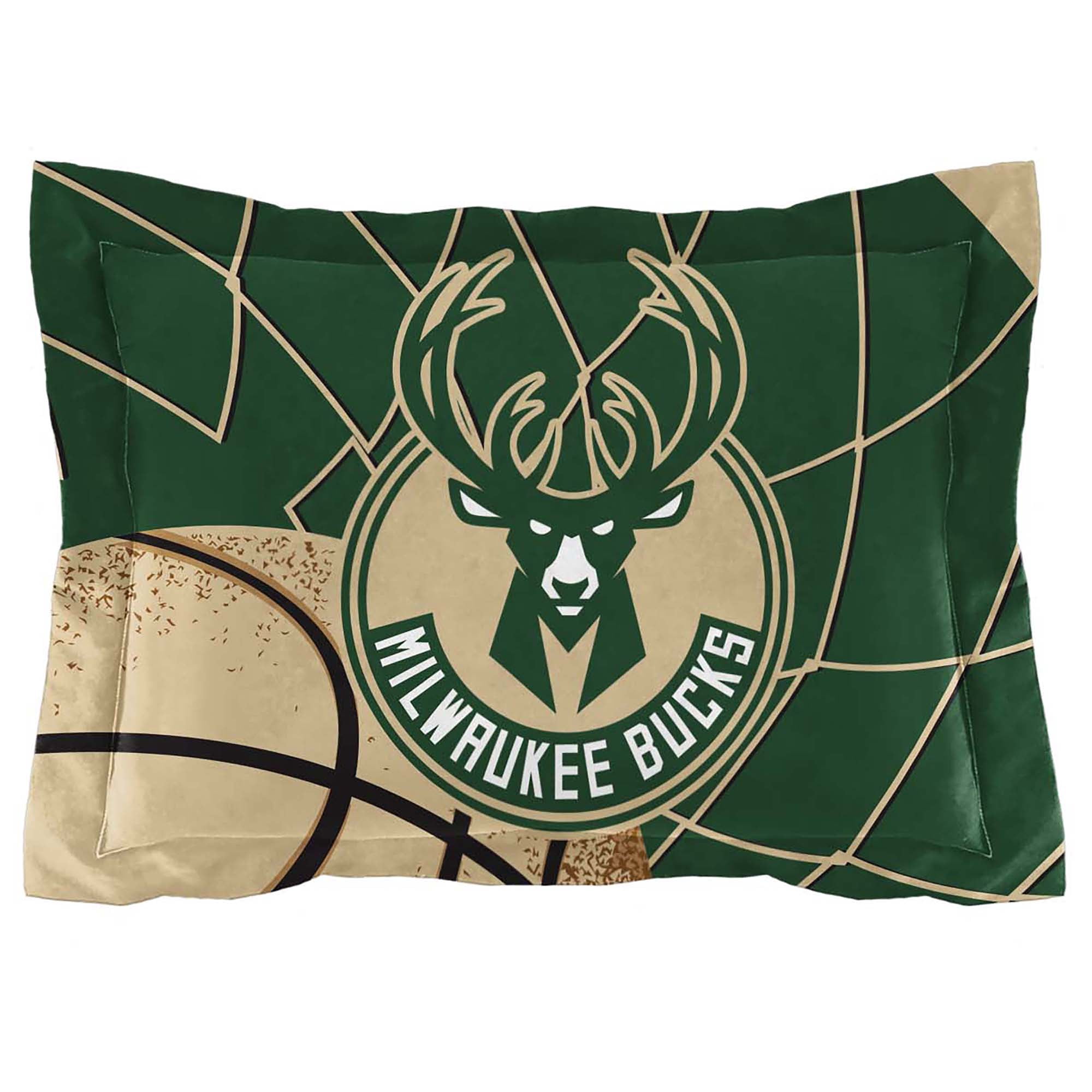 NBA Milwaukee Bucks Officially Licensed Comforter & Sham set Full/Queen