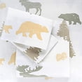 thumbnail image 4 of JumpOff Jo - Queen Flannel Sheets Complete Set - Includes Flat Sheet/Fitted Bed Sheet/ 2 Pillow Cases, Warm and Cozy Winter Sheets - Woodland, 4 of 9