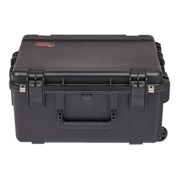 SKB iSeries 2217-10 - Hard case - ultra high-strength polypropylene copolymer resin - black - with cubed foam