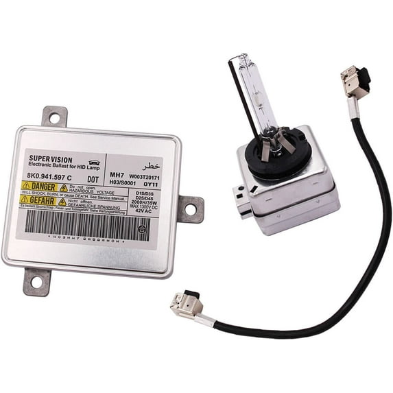 Seapple Xenon Ballast HID D1S Bulb Lamp Control Unit Set Fit Compatible with 2011-2021 Chrysler 300 3.6L 5.7L 6.4L