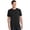 Jet Black, variant on Port & Company Men's 54 oz 100% Cotton T Shirt M Dark Heather Grey