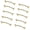 Imitation Gold, variant on Set of 10 Multipurpose Gold Drawer Handles Unique Designs Fashion Accessory for Home Furniture Makeover Decoration