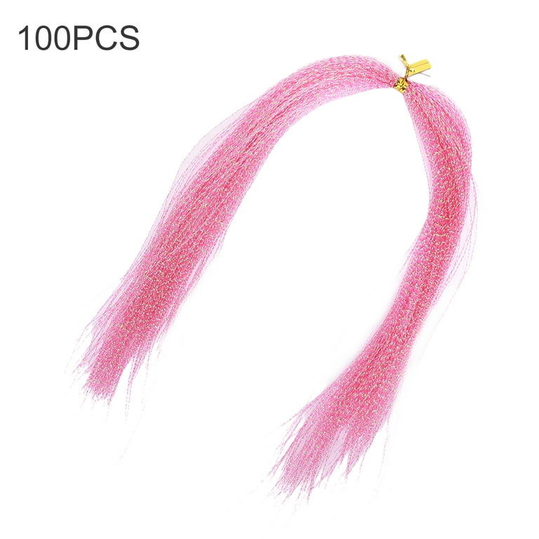Yirtree 100 Strands Sparkle Crystal Flash Flashabou Tinsels Fly