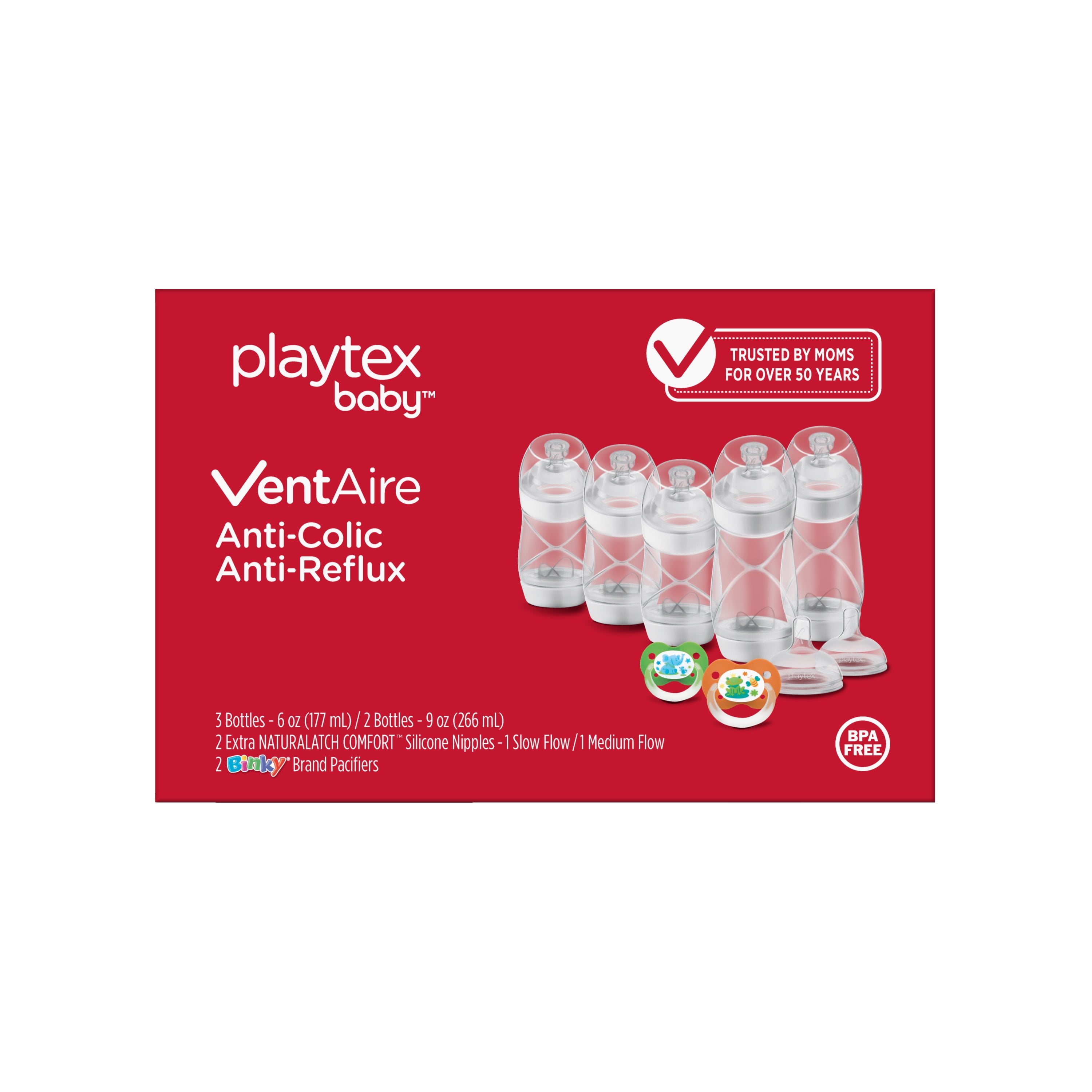 Playtex Baby VentAire Complete Tummy Comfort Baby Bottle Gift Set
