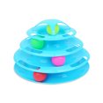 thumbnail image 2 of Divertidos Juguetes Interactivos Para Gatos, Tocadiscos De 4 Capas, Juguete Para Atrapar Gatos, Juego De Pelota, Torre De 4 Niveles, Pistas, Juguete Para Gatos Kearding PT001508-02, 2 of 6