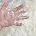 thumbnail image 2 of Empty Stress Ball Balloons, 5cm Clear Elastic Rubber Skins for Homemade Squeeze Balls, Fillable Sensory Craft Kit for Adults, Slow Rising DIY Stress Relief Activity(RL 10 PCS), 2 of 5