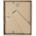 thumbnail image 2 of czcpp-- 8.5x11 in - Dark Oak Solid Oak Wood Picture Frame - Lightweight, Versatile & Shatterproof - Wall Hanging Photo or Poster Frame - Wall Decor for Office, Gallery & Home, 2 of 4
