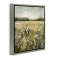 thumbnail image 2 of Stupell Industries Neutral Field Of Flowers Gray Framed Floater Canvas Wall Art design by Petal Prints Design, 25 x 25, 2 of 9