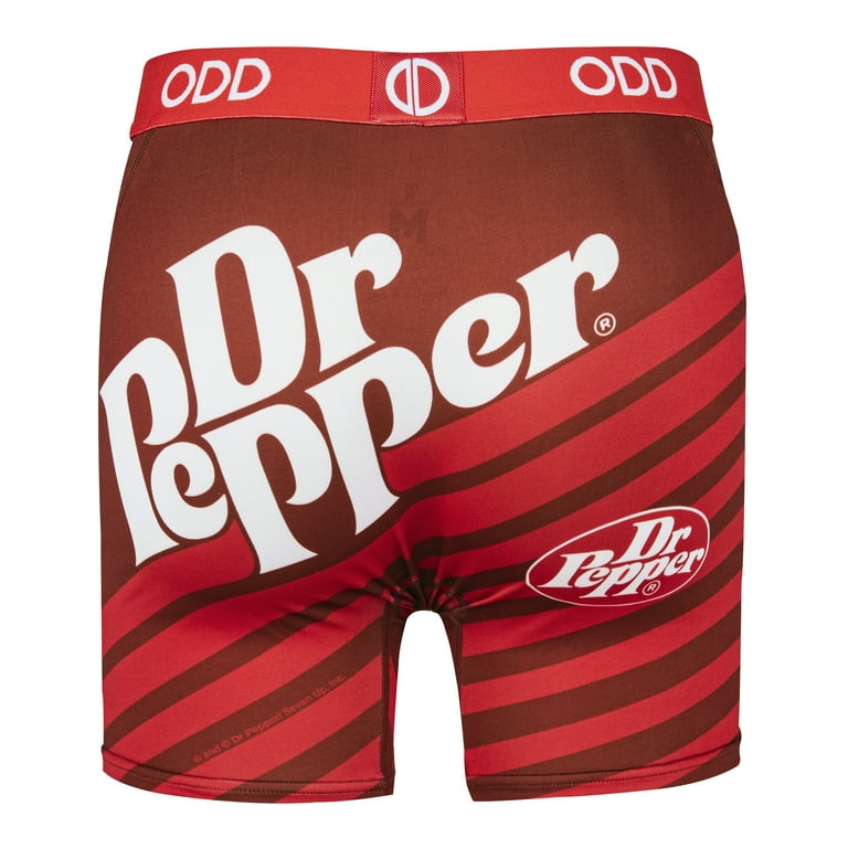 ODD SOX – Dr Pepper Boxer Briefs – Soda Drink Novelty Underwear