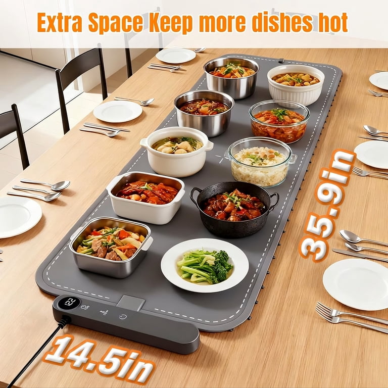 MQ Extra Large Food Warming Mat, 35.9" x 14.5" photo 6