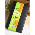 thumbnail image 1 of Clearance! beishanbush Home Decor 120 Page Business Card Book Business Card Storage Folder Book Card Book One Size Black, 1 of 3