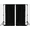 Black, variant on AK TRADING CO. 10 feet x 8 feet Polyester Backdrop Drapes Curtains Panels with Rod Pockets - Wedding Ceremony Party Home Window Decorations - Black
