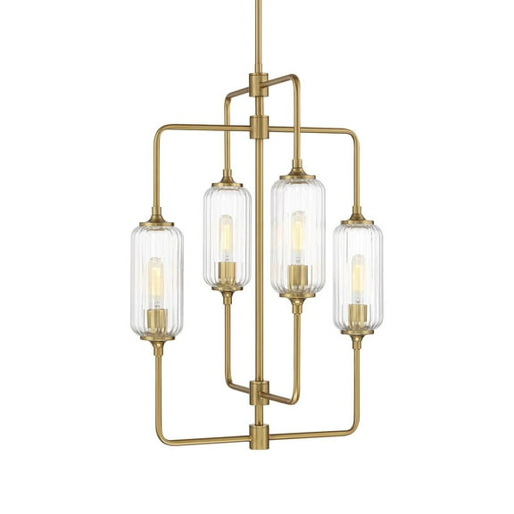 Savoy House 1-3023-4 Holton 4 Light 20" Wide Chandelier - Brass