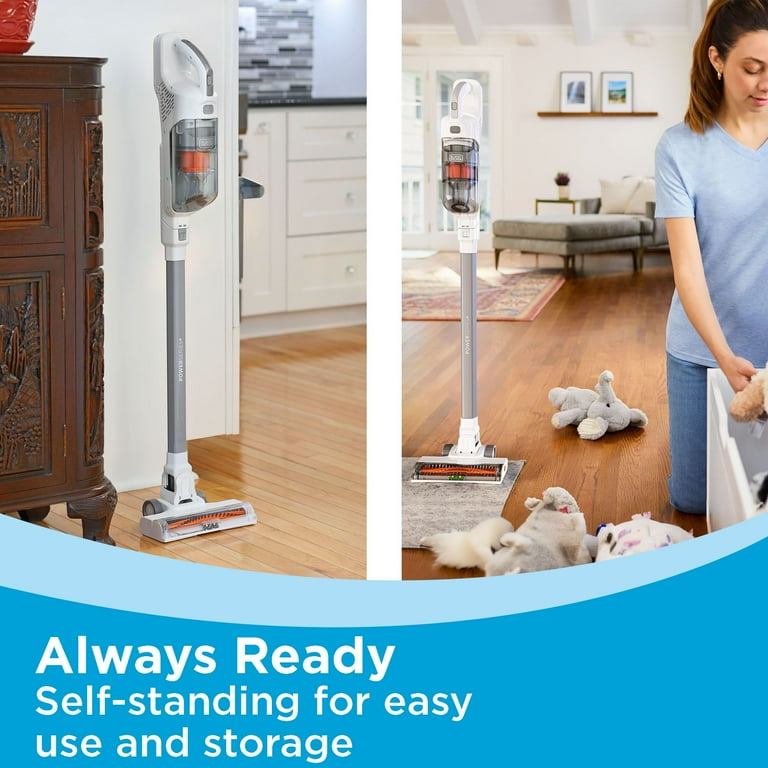BLACK+DECKER BHFEA520J Cordless Stick Vacuum, Anti-tangle Brush