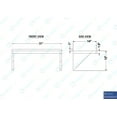 thumbnail image 7 of AmGood 14 in. x 30 in. Stainless Steel Wall Shelf | NSF Certified | Appliance & Equipment Metal Shelving | Kitchen, Restaurant, Garage, Laundry, Utility Room, 7 of 7