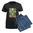 thumbnail image 5 of CafePress - Australian Cattle Dog Pop Art Women's Dark Pajamas - Women's Short Sleeve Print T-Shirt and Pants Dark Cotton Pajama Set, 5 of 7