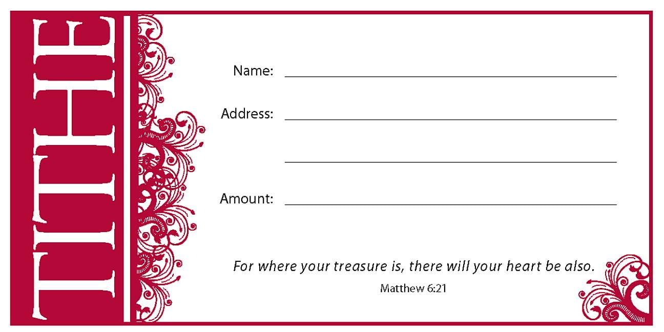 Value Offering Envelope (Pk of 100) - Tithe (Other) - Walmart.com