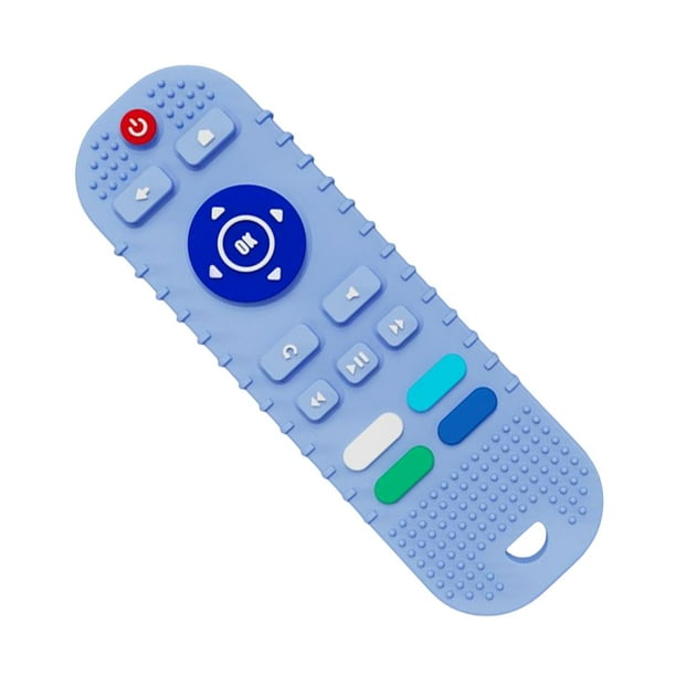 Juguetes Para La Dentición Del Bebé Perfecl Juguete Sensorial Educativo Temprano Azul