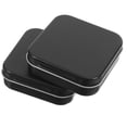 thumbnail image 1 of 2 cajas de lata metálicas selladas para guardar joyas, dulces y artículos diversos, con tapa para el hogar y el dormitorio., 1 of 6