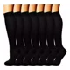 thumbnail image 1 of 7 Pares Calcetines De Compresión Para Mujer Hombre 20-30mmhg, 1 of 8