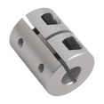 thumbnail image 2 of 4pc Coupling 8×8mm Aluminum Alloy 25mm Length 20mm Diameter for step motor, 2 of 9