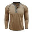 thumbnail image 4 of HUANBAI Long Sleeve Crew Neck T Shirt Casual Top For Autumn And Winter Fashion, 4 of 5