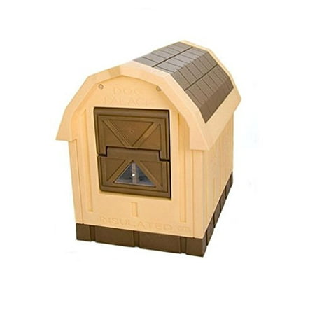 Dog Palace Insulated Dog House, Large, Inner Dimensions 30.5