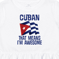 thumbnail image 4 of Inktastic Cuban Awesome Pride Girls Toddler Dress, 4 of 5