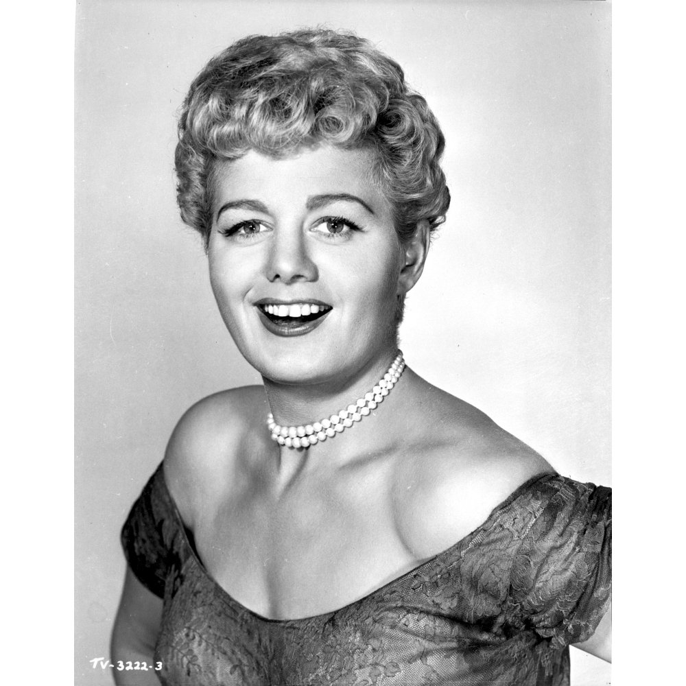 shelley winters wearing an off shoulder dress a pearl shelley winters wearing an off shoulder dress a pearl