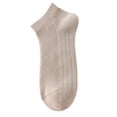thumbnail image 2 of Ankle Socks for Mens- Ultra Thin Breathable Sport Socks - Athletic, Running, Low Cut Khaki One Size, 2 of 5