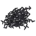 thumbnail image 4 of Ferencaa 100pcs Vintage Book Corners Book Cover Corner Protectors Book Protector Corner Guard for Scrapbook Album Notebook Furniture ( Black ), 4 of 10