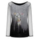 thumbnail image 4 of Blusa informal de manga larga con cuello redondo y manga larga para mujer Pompotops FGAJ1654, 4 of 4