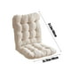 thumbnail image 3 of Cojín suave para asiento, respaldo elástico, cojín de apoyo para la espalda, cojín para silla de cocina y comedor, cojín para silla de oficina, asiento cómodo, cojín decorativo para el hogar., 3 of 9