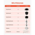 thumbnail image 3 of VEVOR Body Mount Bushing Kit Compatible with 2008-2016 F250 F350 Super Duty 60 PCS, 3 of 9