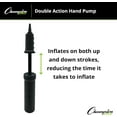 thumbnail image 2 of ChampionSportsDoubleActionHandPump,Black, 2 of 5