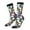 2 Black-1, variant on Panda And Glasses Print Adult Socks for Men & Women,Calf Socks, Ankle Socks,Boots Socks,Breathable Casual Sock,Unisex Crew Socks