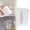 White, variant on CSSJKYJ 1 Pack Soft Silicone Measuring Cups with Marked 250ml, Flexible Extruded and Poured Double Scale Baking Cups - for Cooking, Resin Mixing, Coffee,Butter, Chocolate, or DIY Projects (Pink)