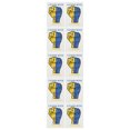 thumbnail image 2 of 10Pcs PVC Sticker I Stand with Ukraine Sticker Fist Shape 8x6cm for Indoor Outdoor Decoration, 2 of 10