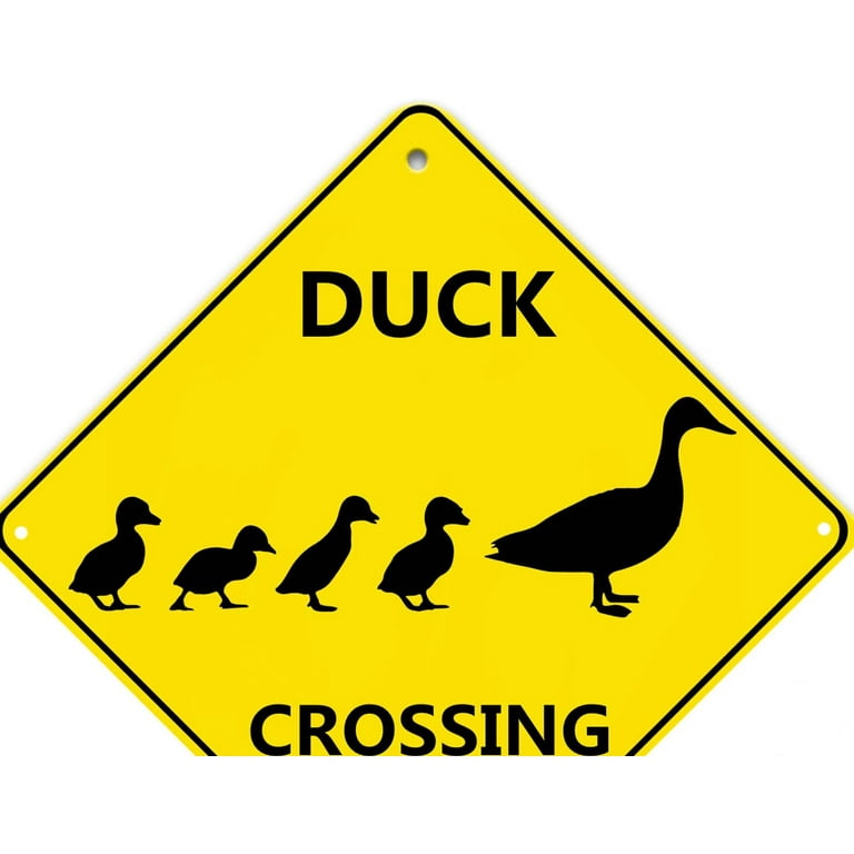 Duck Crossing Sign