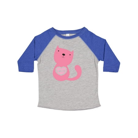 

Inktastic Love Cat 2 Gift Toddler Boy or Toddler Girl T-Shirt